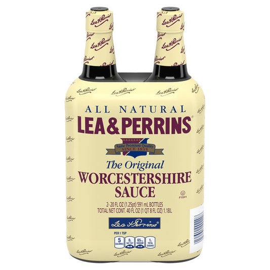 Lea & Perrins Worcestershire Sauce, 20 fl oz, 2 ct
