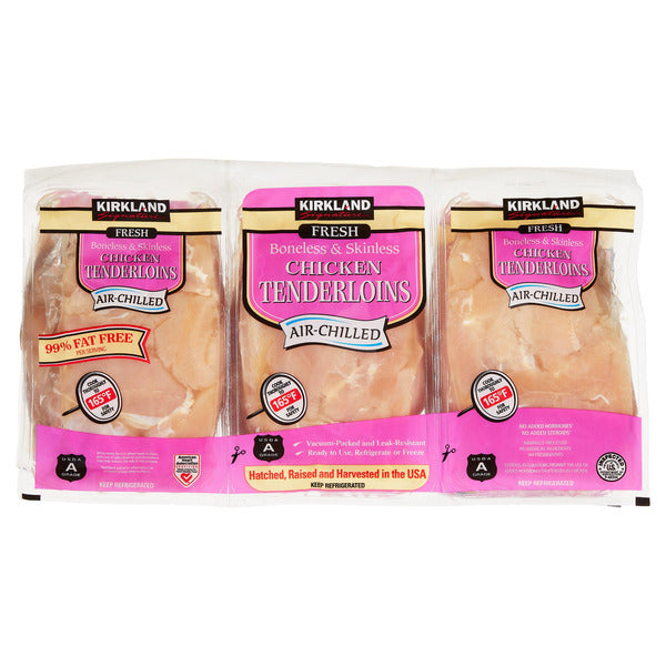 Kirkland Signature Boneless Skinless Chicken Tenderloins ($2.99/lb)