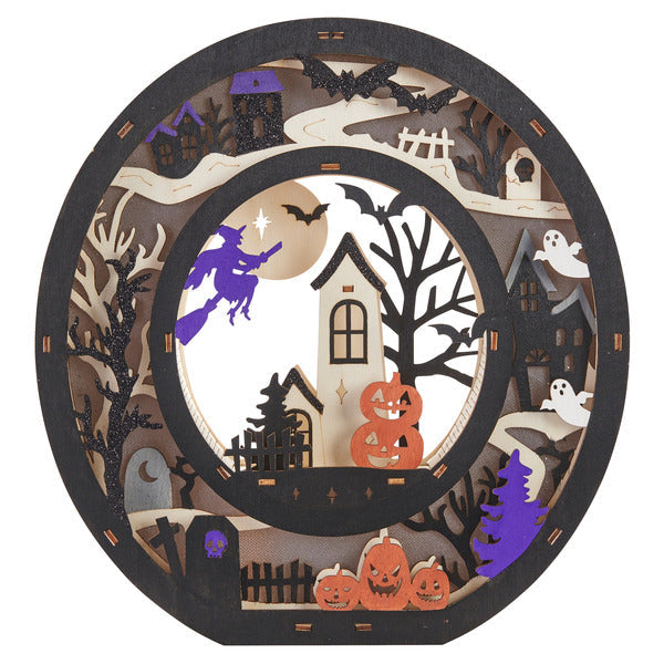 BOO Wooden Light Up Letters, Set of 3