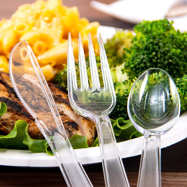 Kirkland Signature Cutlery, Clear, 360-count
