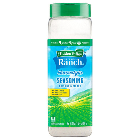 Hidden Valley Ranch Homestyle Seasoning, Dip and Salad Dressing Mix, 20 oz