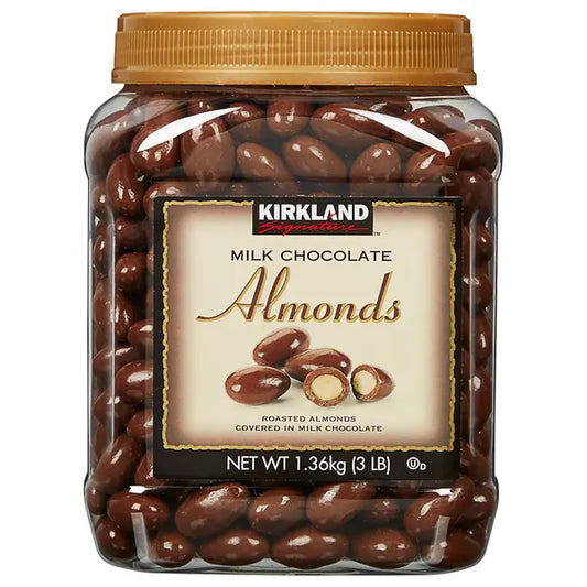 Kirkland Signature Almonds, Milk Chocolate, 3 lbs
