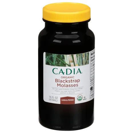Cadia Organic Blackstrap Molasses, 16 oz