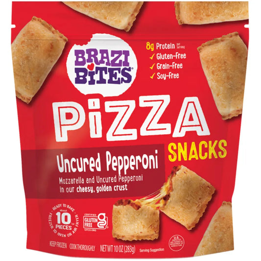 Brazi Bites Pizza'Nadas Cheese & Uncured Pepperoni 10oz