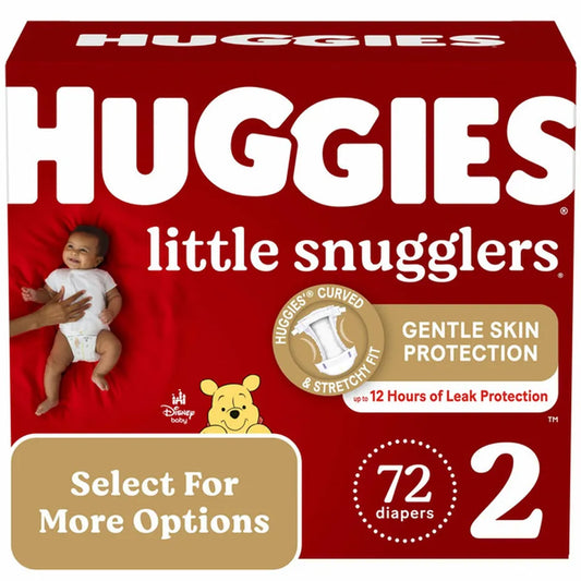 Huggies Diapers Size 2, 72 Count
