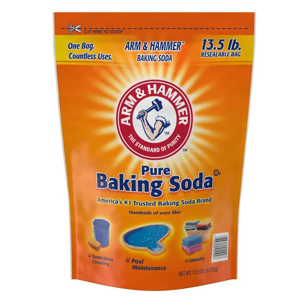 Arm & Hammer, Pure Baking Soda, 13.5 lbs