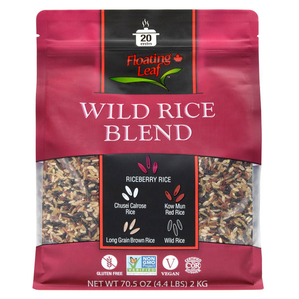 Floating Leaf Wild Rice Blend, 4.4 lbs