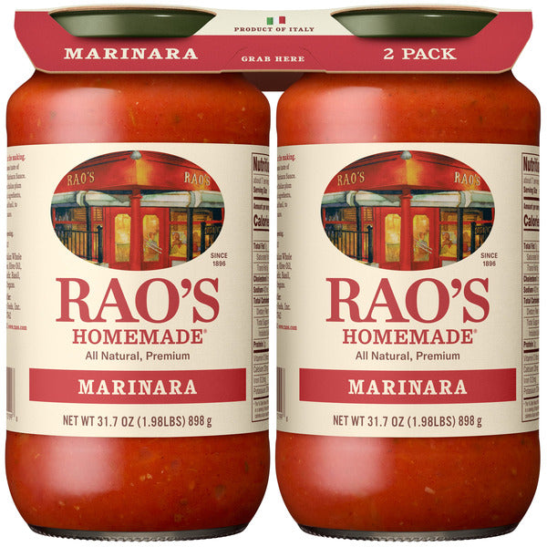 Rao's Marinara Sauce, 31.7 oz, 2-count