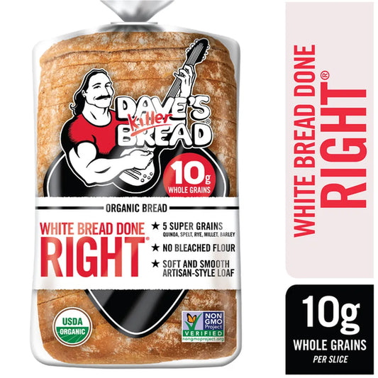 Dave's Killer Bread - WHITE BREAD DONE RIGHT