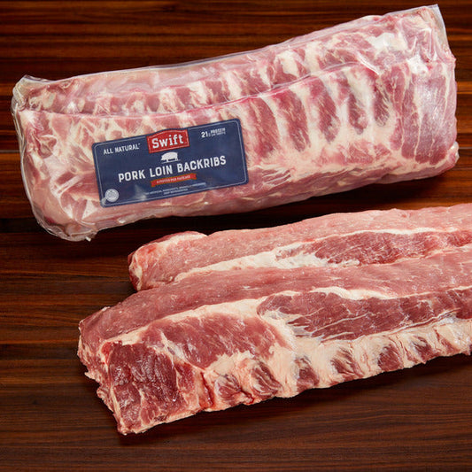 Kirkland Signature Premium Pork Loin Backribs ($3.99/lb)