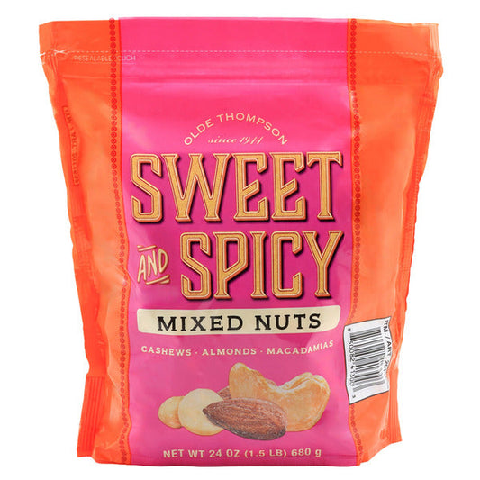Olde Thompson Sweet & Spicy Mixed Nuts, 24 oz