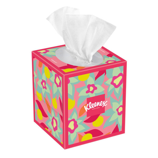 Kleenex Ultra Soft Facial Tissue, 3-Ply, 85-count, 12-pack