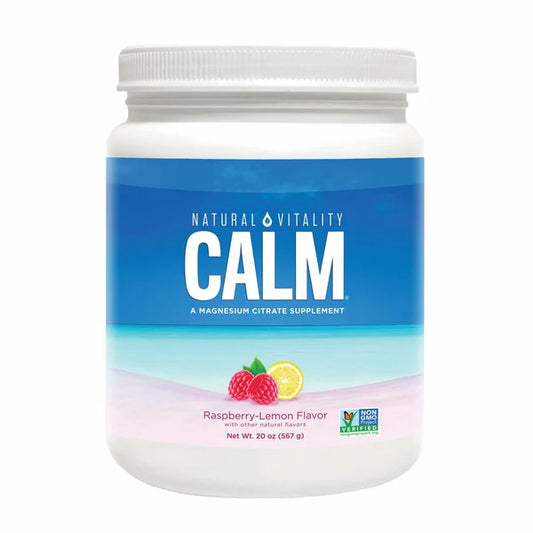 Natural Vitality Calm Magnesium Citrate Powder, 20 oz