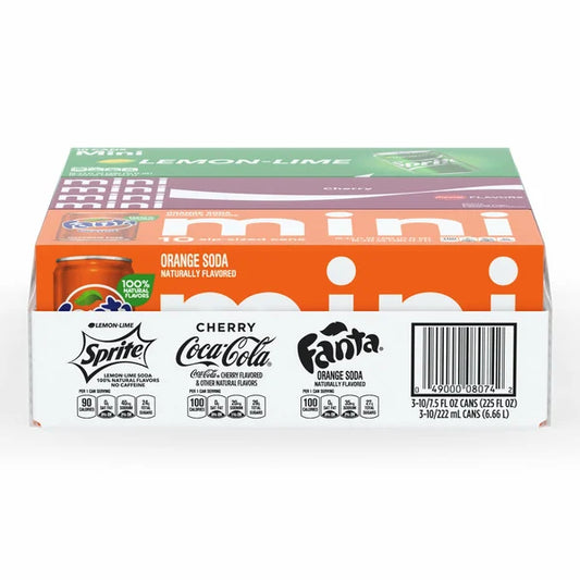 Coca-Cola Mini Variety Pack, 30 Count