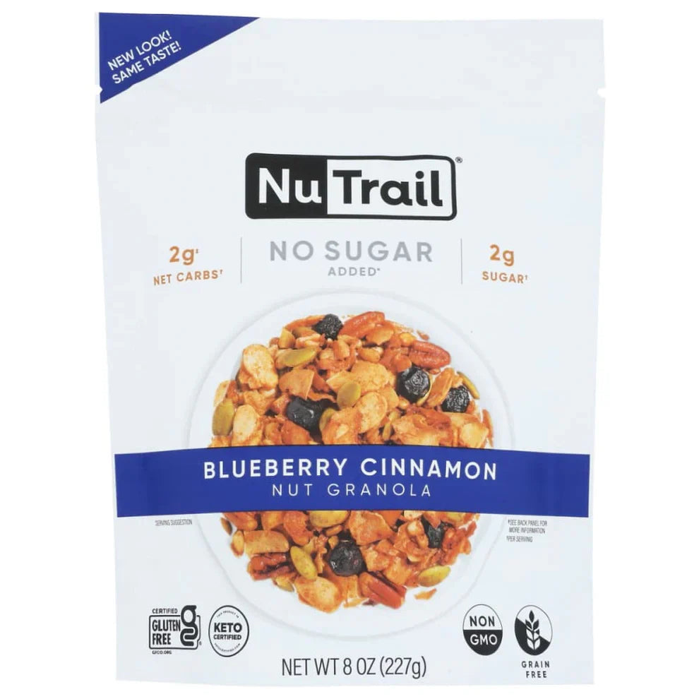 NUTRAIL Granola Kt Blueberry Cinnamon 8 oz