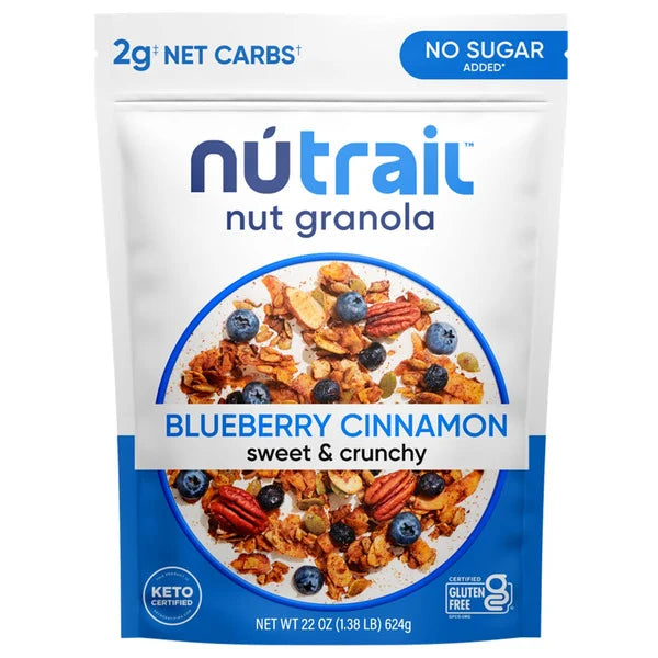 NUTRAIL Granola Kt Blueberry Cinnamon, 22 oz