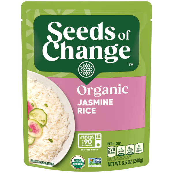 Seeds of Change Organic Jasmine Rice 8.5 oz