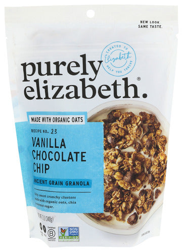 Purely Elizabeth Vanilla Chocolate Chip Granola, 12 oz