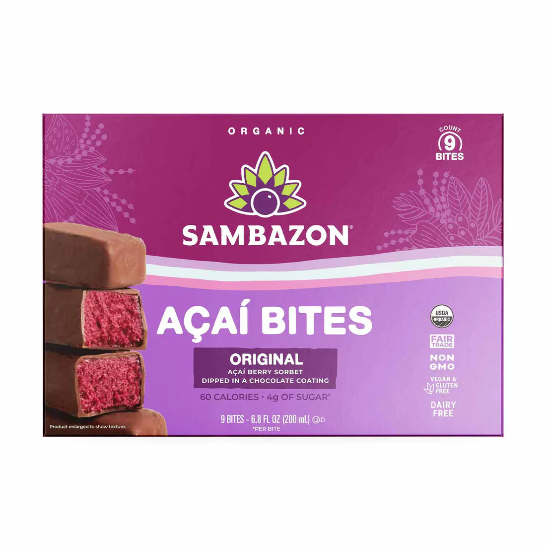 Sambazon Original Frozen Açaí Bites