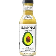 Briannas Honey Mustard Dressing 12oz