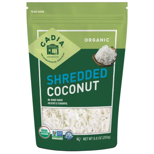 Cadia Organic Shredded Coconut, 8.8 oz