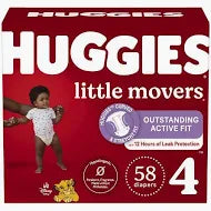 Huggies Diaperas |Size 4 | 58 Ct