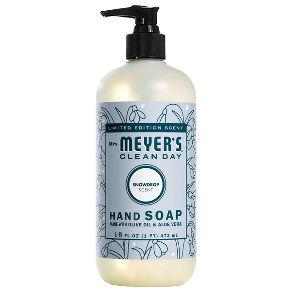 Mrs Meyer's Holiday Hand Soap 4 Count 16 oz