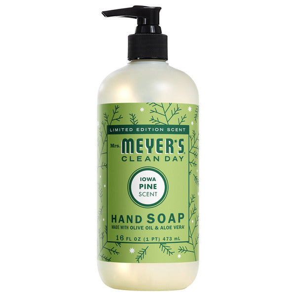 Mrs Meyer's Holiday Hand Soap 4 Count 16 oz