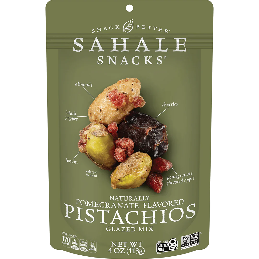 Sahale Snacks - Pomegranate Pistachios Glazed Mix Nut Blend 4oz