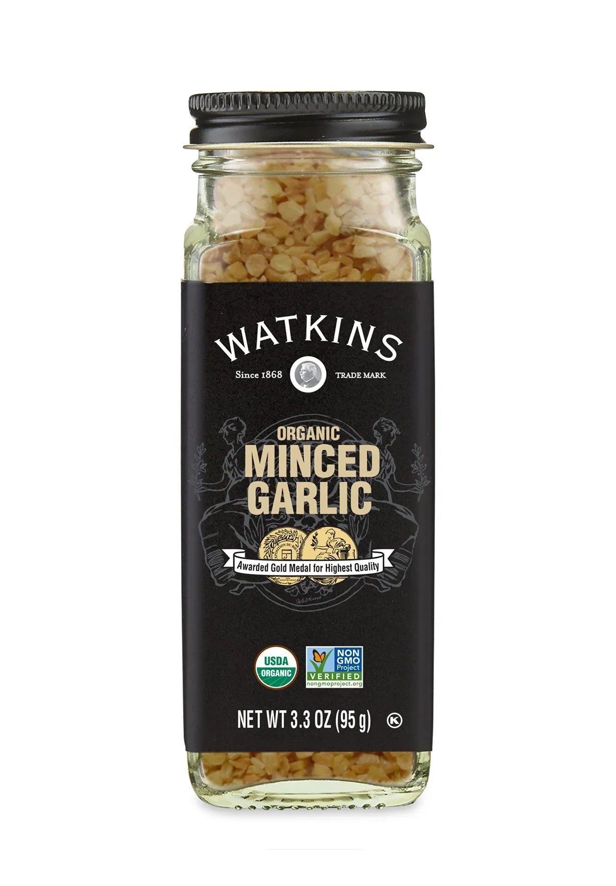 Watkins Organic Minced Garlic 3.3 oz