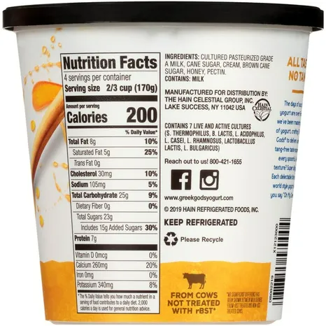 Greek Gods - Greek Yogurt Honey - 24oz