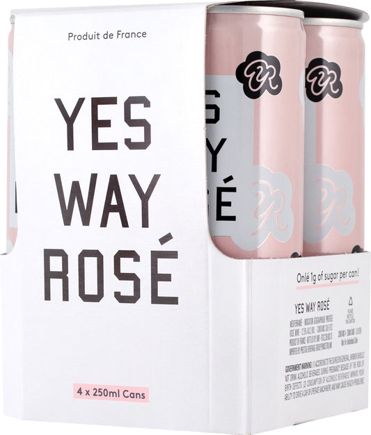 YES WAY ROSE' 4 250ml can